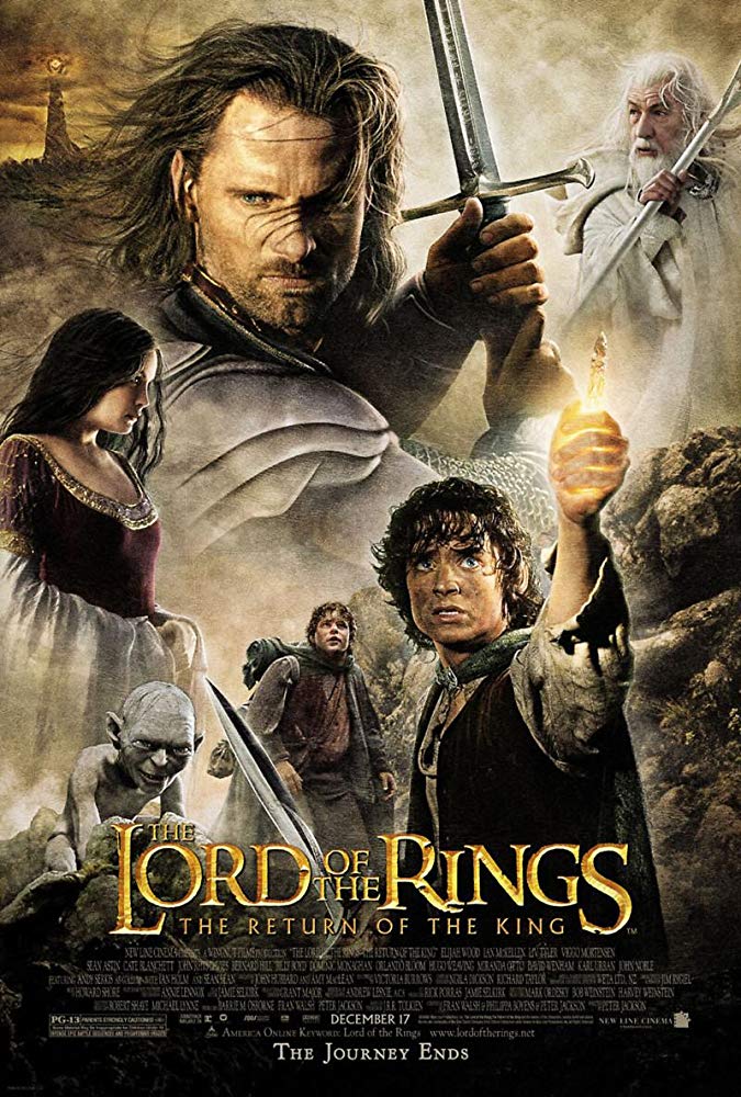 Lord of the Rings: The Return of the King (EE) Movie Cover