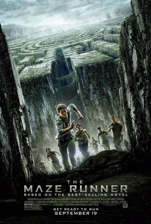 Maze Runner, The Movie Cover