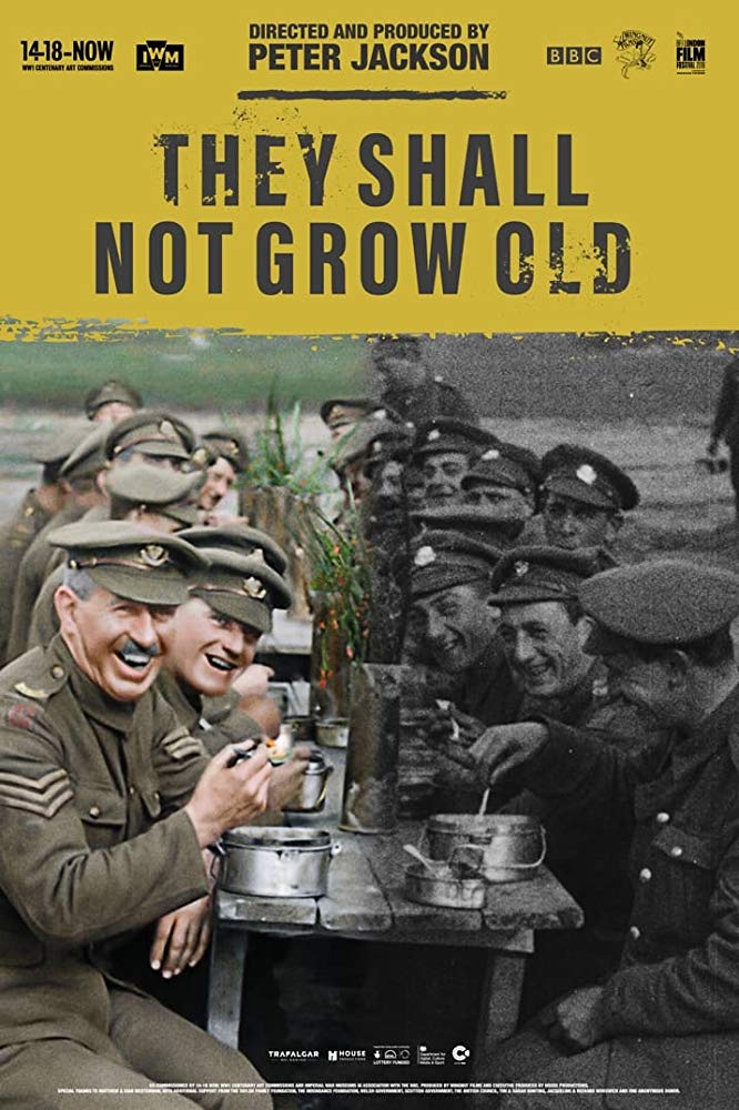 They Shall Not Grow Old Movie Cover