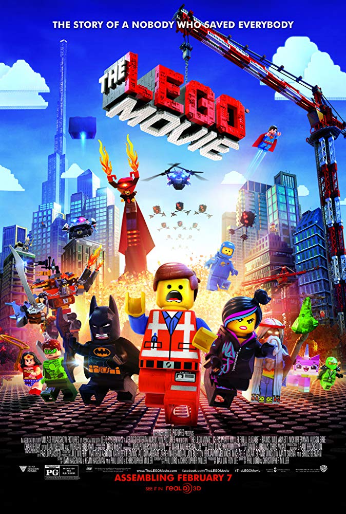 Lego Movie, The Movie Cover