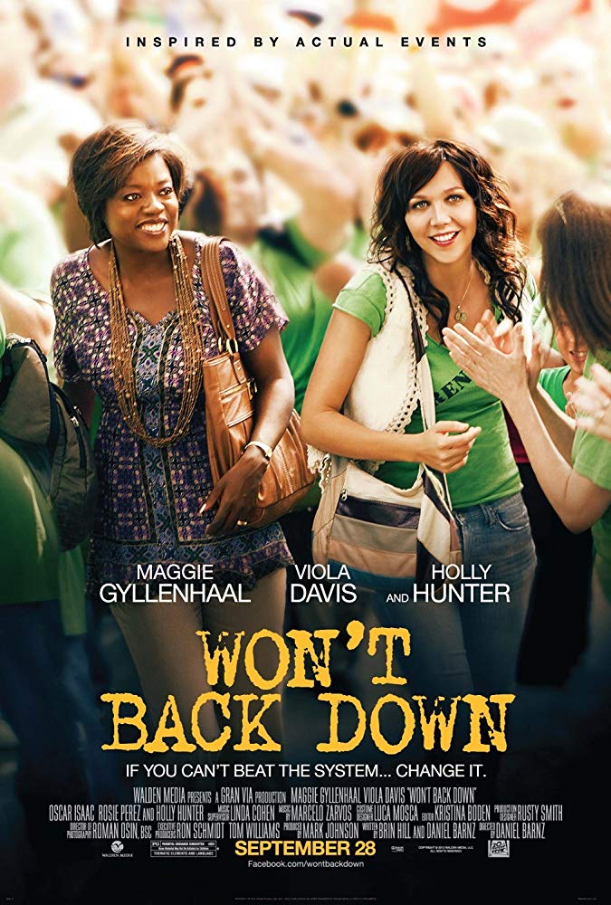 Won't Back Down Movie Cover