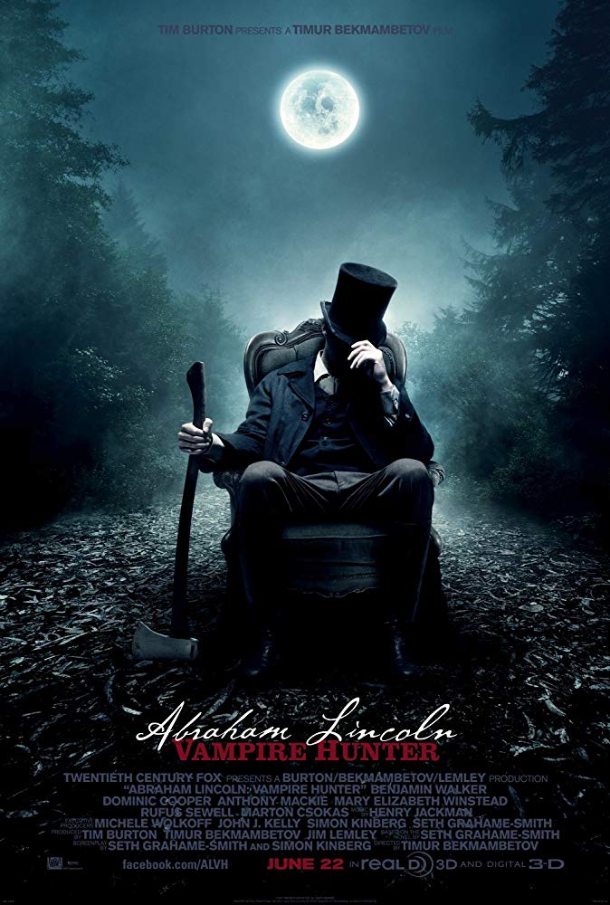 Abraham Lincoln: Vampire Hunter Movie Cover