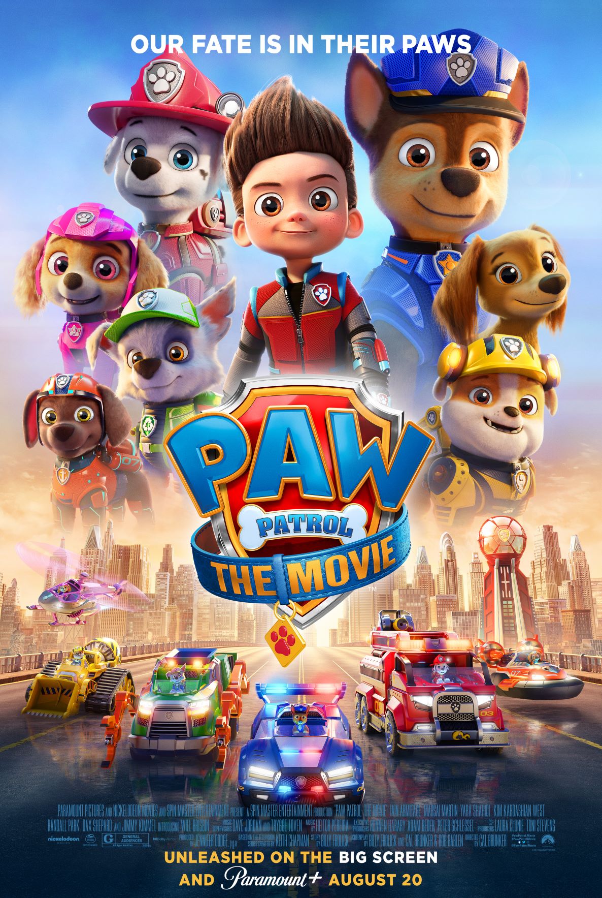 PAW Patrol: The Movie Movie Cover