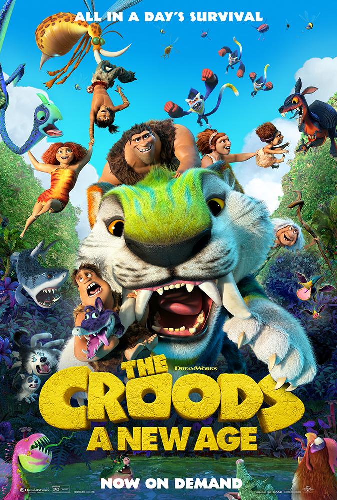 Croods: A New Age, The Movie Cover