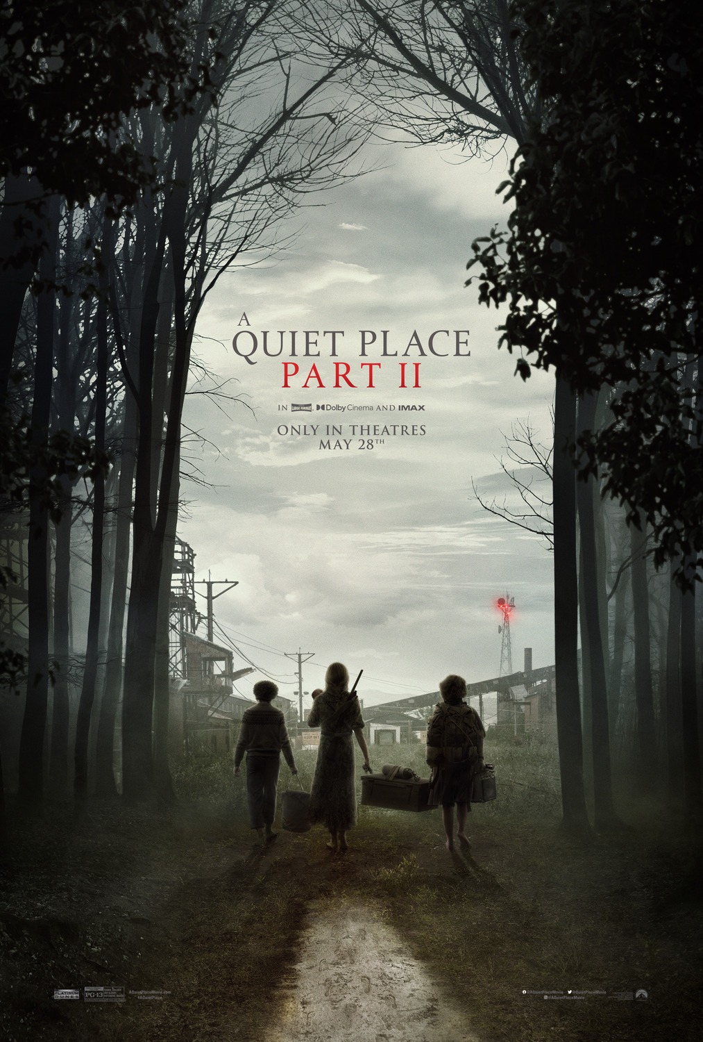 Quiet Place Part II, A Movie Cover