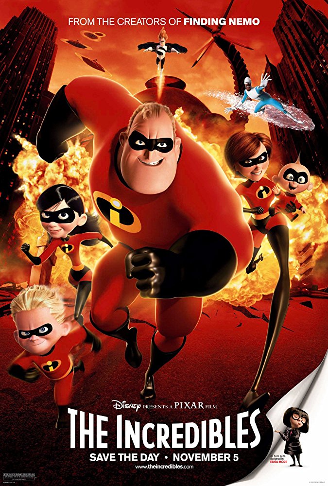 Incredibles, The Movie Cover