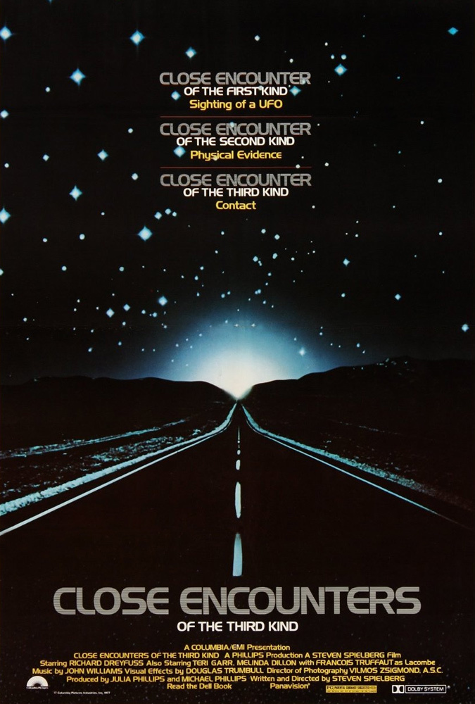 Close Encounters of the Third Kind Movie Cover