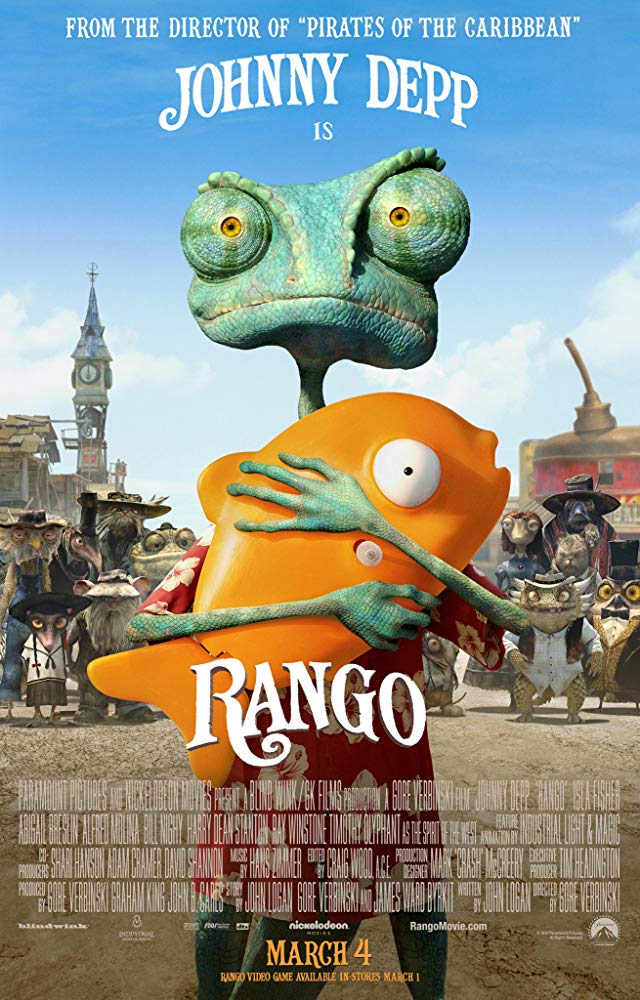 Rango Movie Cover