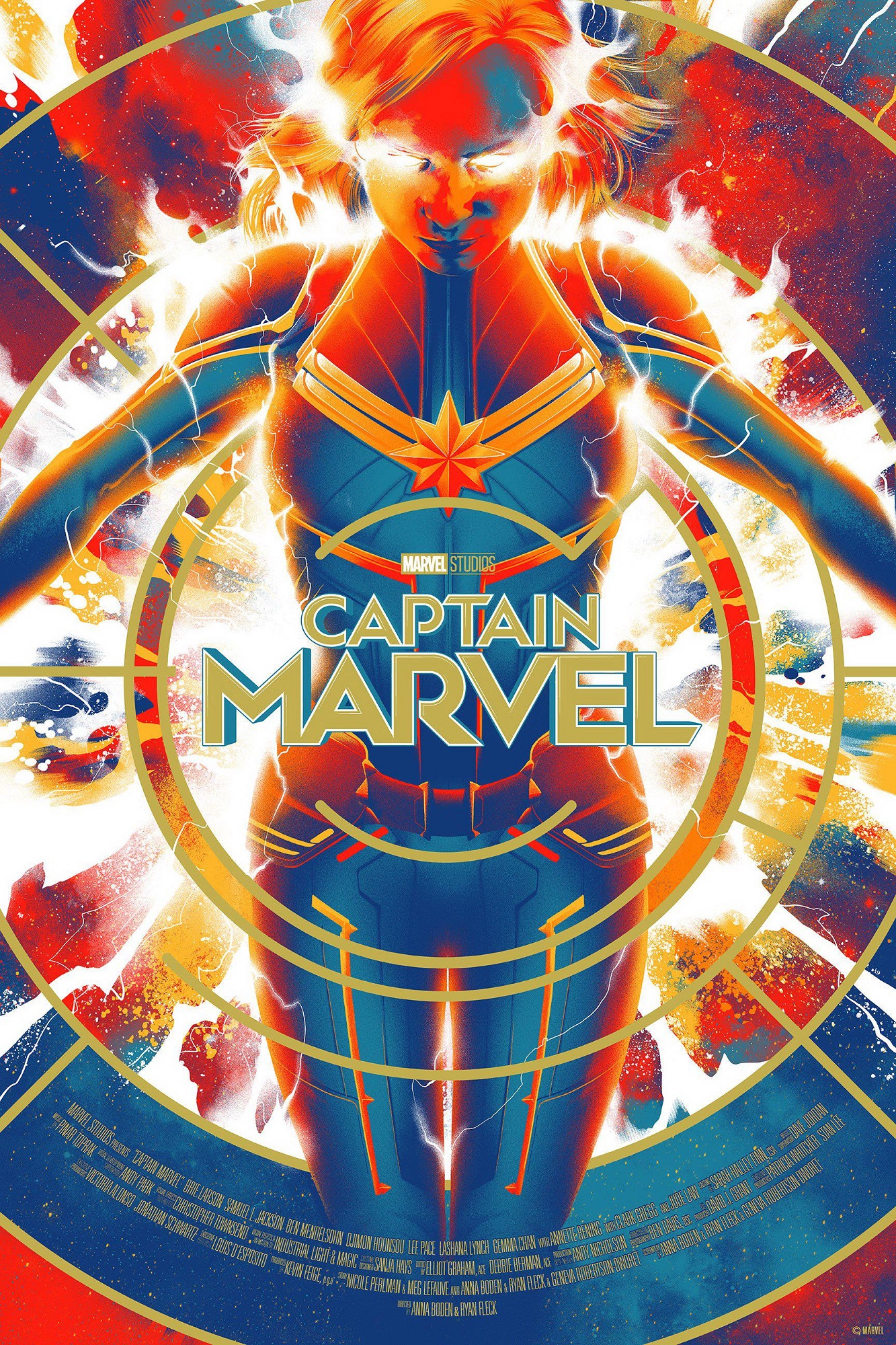 Captain Marvel Movie Cover