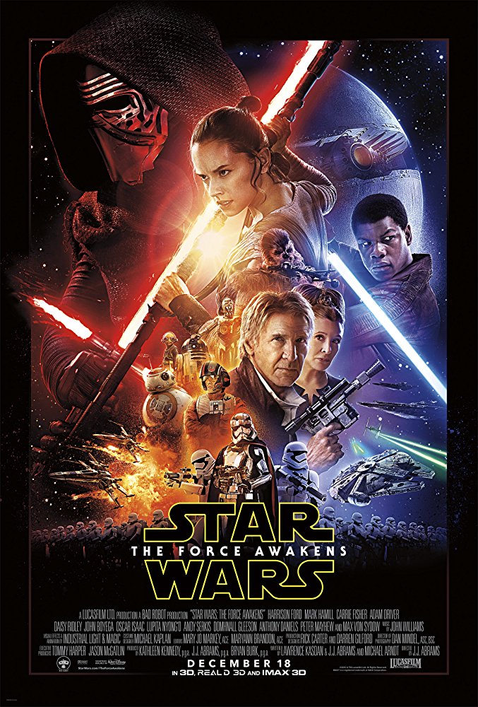 Star Wars: Episode 7 - The Force Awakens Movie Cover