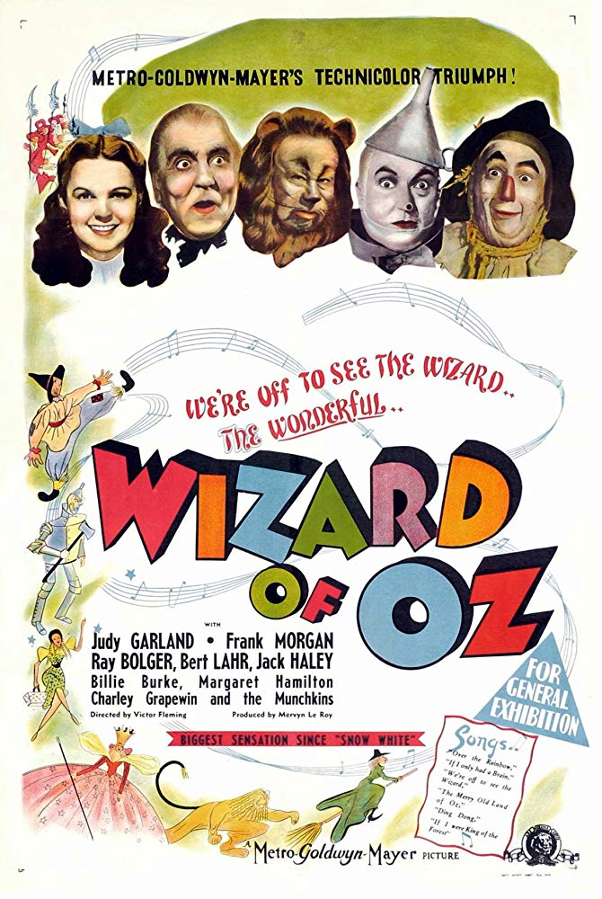Wizard of Oz, The Movie Cover