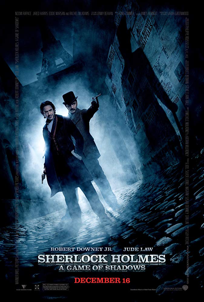 Sherlock Holmes: A Game of Shadows Movie Cover
