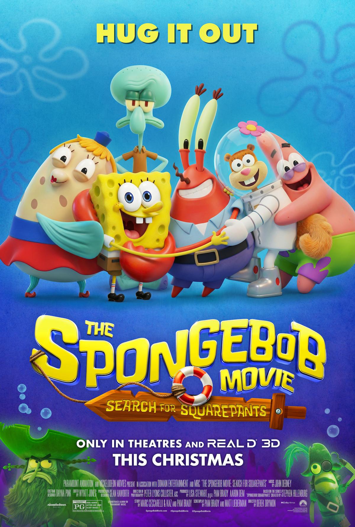 SpongeBob Movie: Search for SquarePants, The Movie Cover
