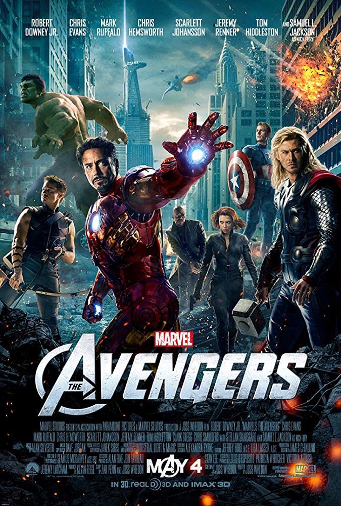Avengers, The Movie Cover