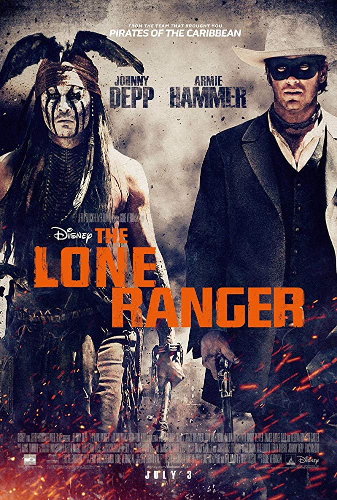 Lone Ranger, The Movie Cover