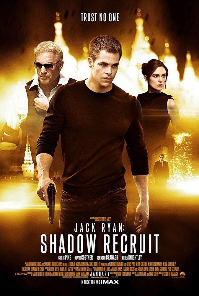 Jack Ryan: Shadow Recruit Movie Cover