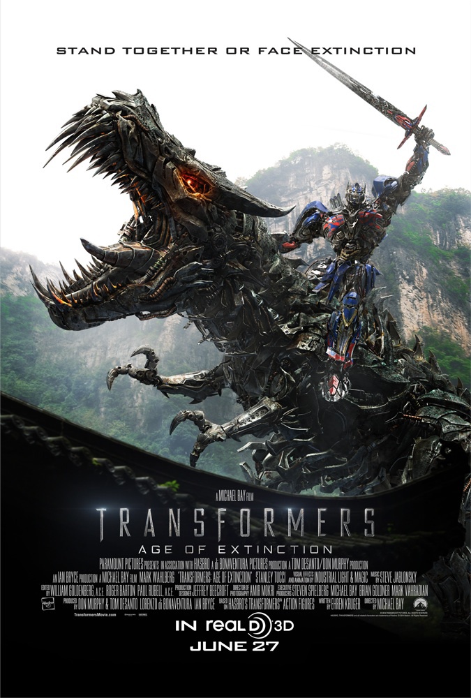 Transformers: Age of Extinction Movie Cover