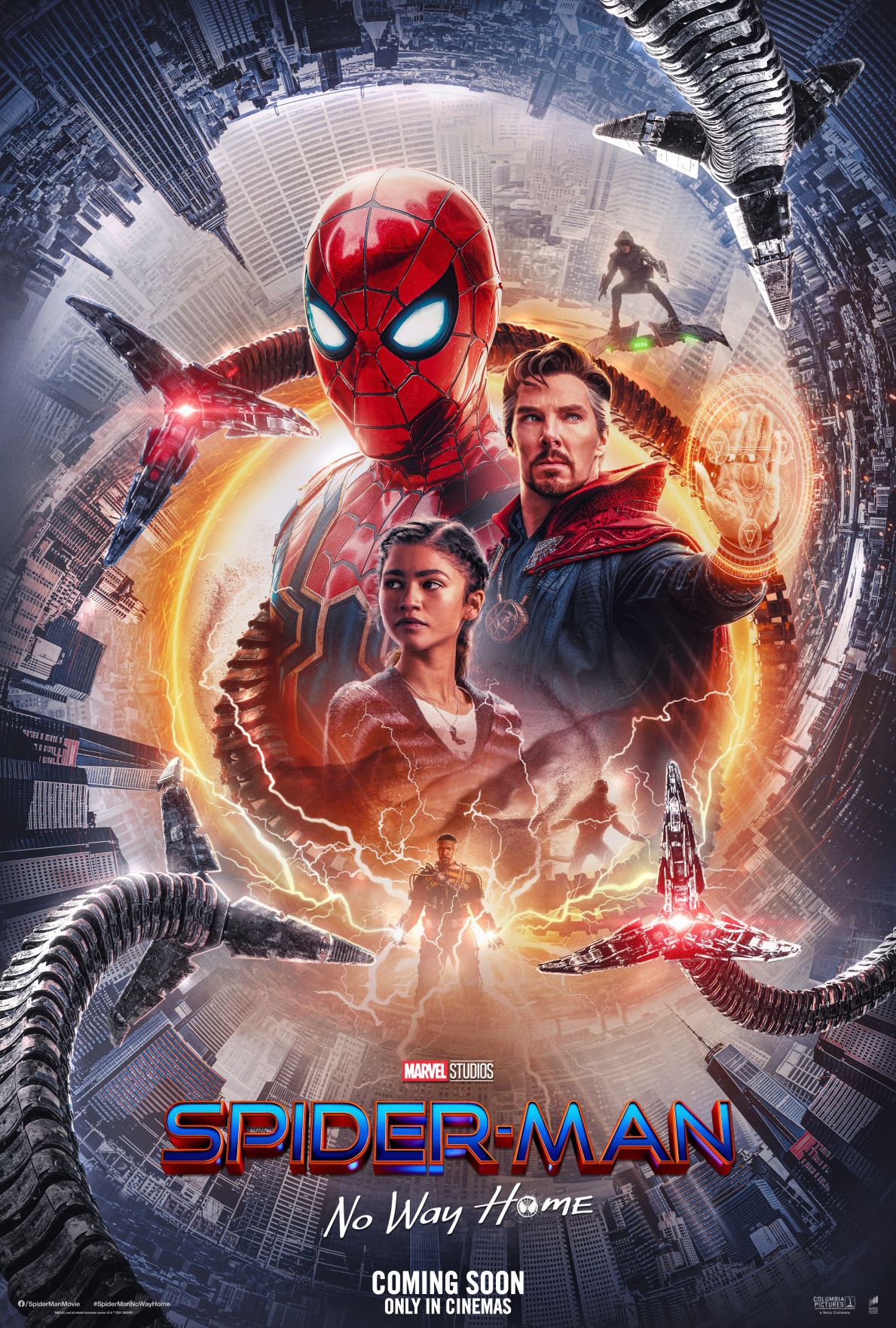 Spider-Man: No Way Home Movie Cover