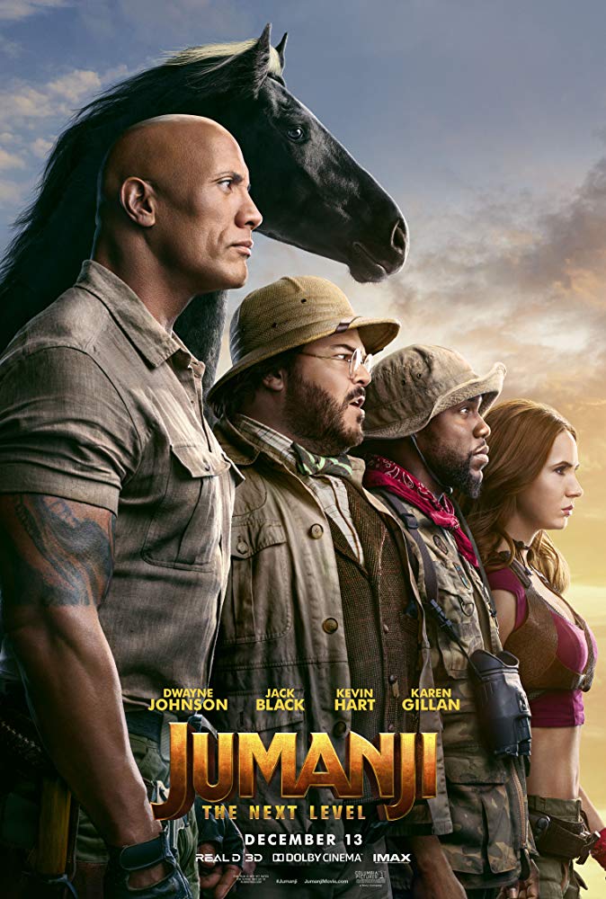 Jumanji: The Next Level Movie Cover
