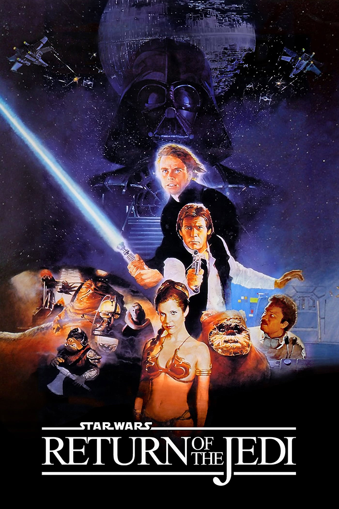 Star Wars: Episode 6 - Return of the Jedi Movie Cover
