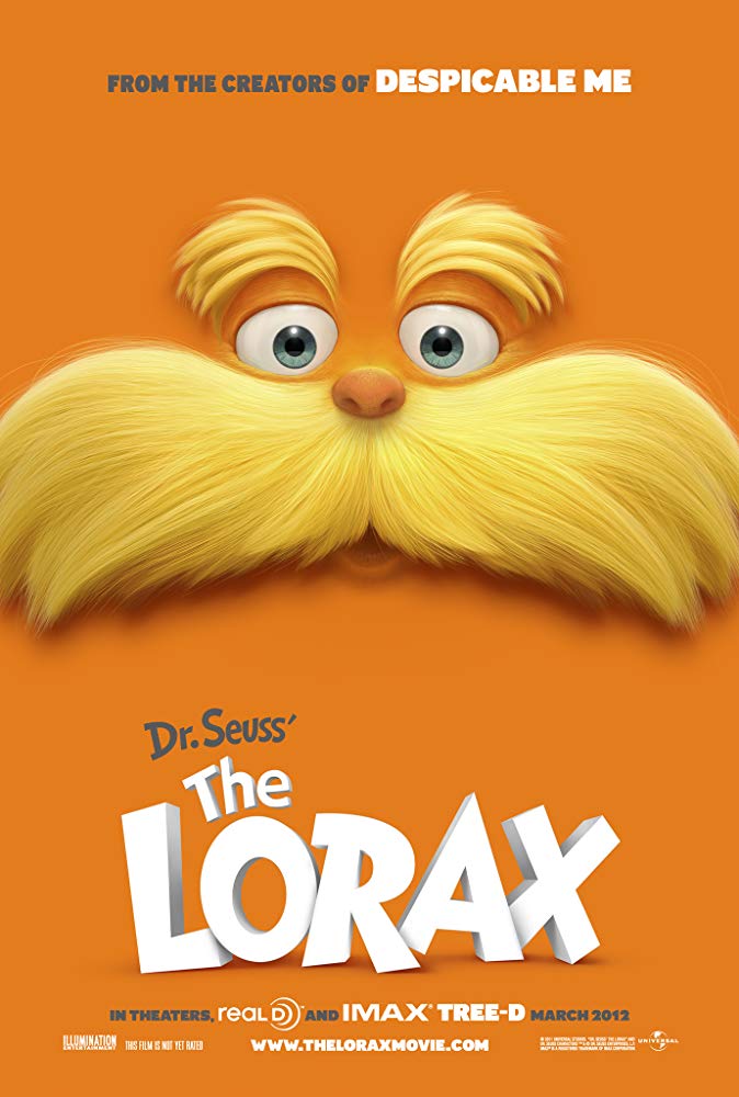 Lorax, The Movie Cover