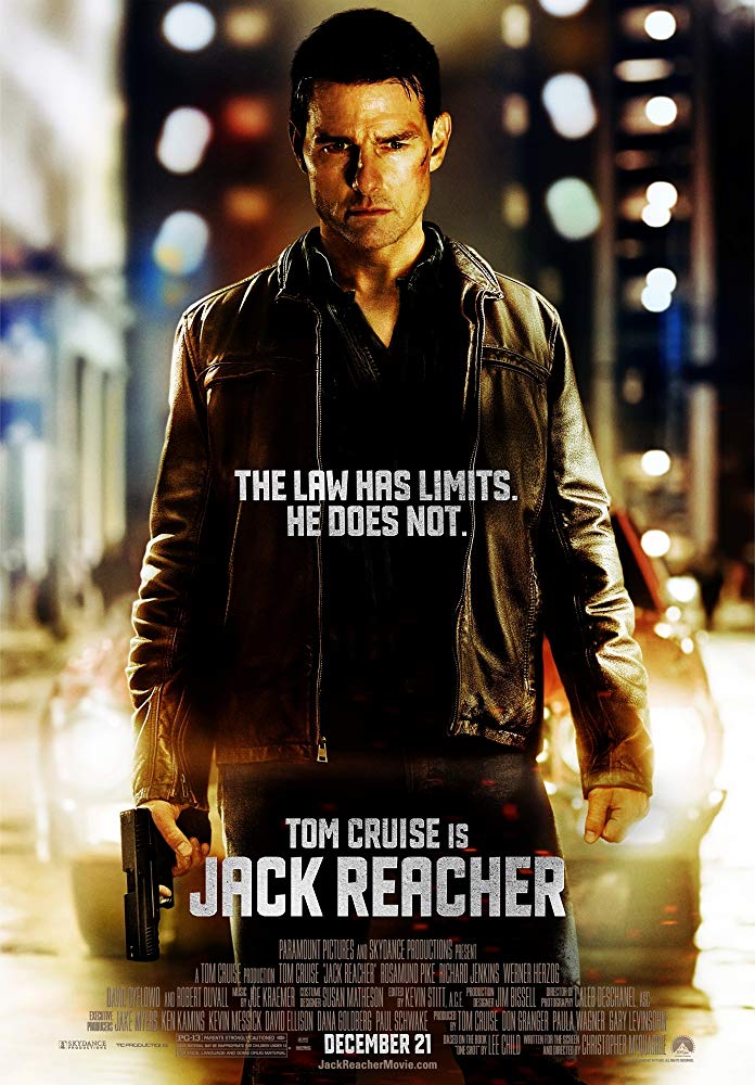 Jack Reacher Movie Cover