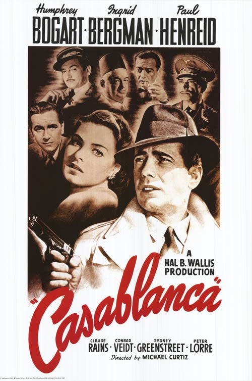 Casablanca Movie Cover
