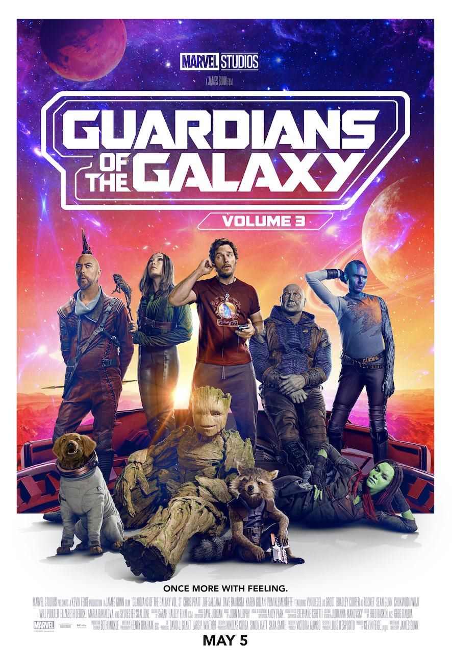 Guardians of the Galaxy Vol. 3 Movie Cover