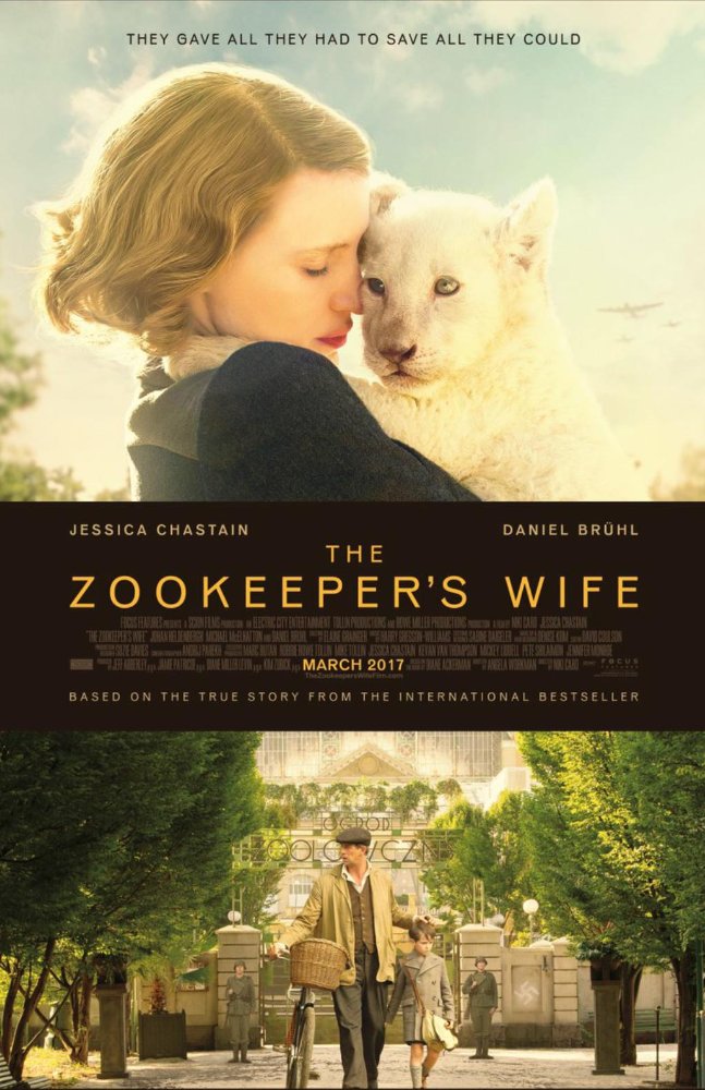 Zookeeper's Wife, The Movie Cover