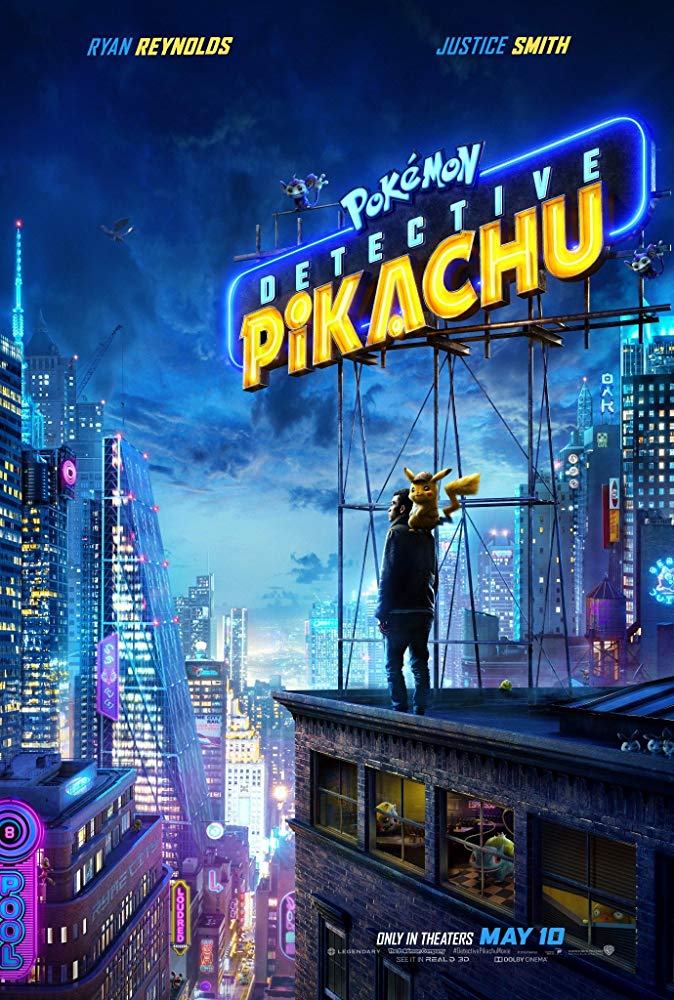 Pokemon Detective Pikachu Movie Cover