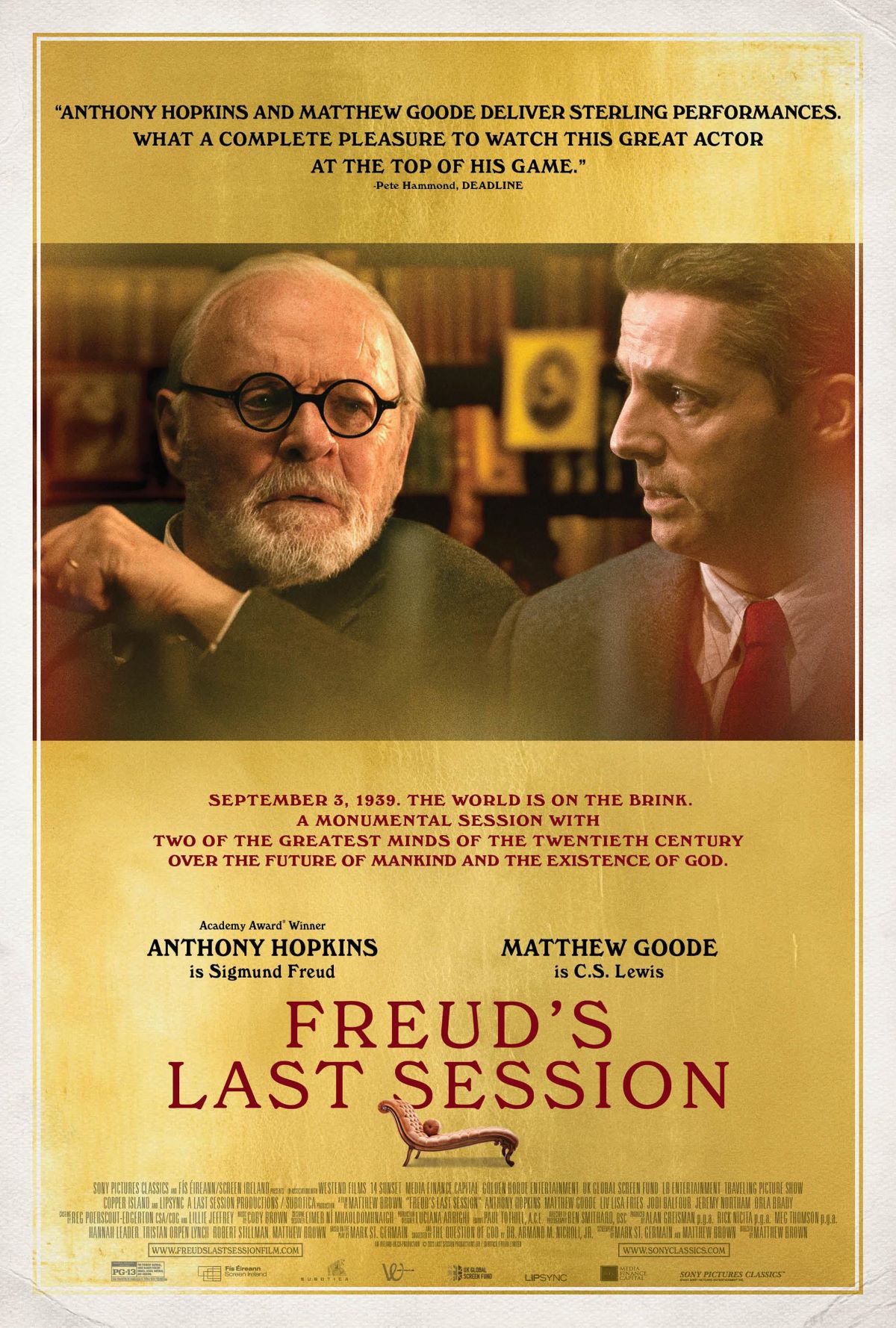 Freud's Last Session Movie Cover