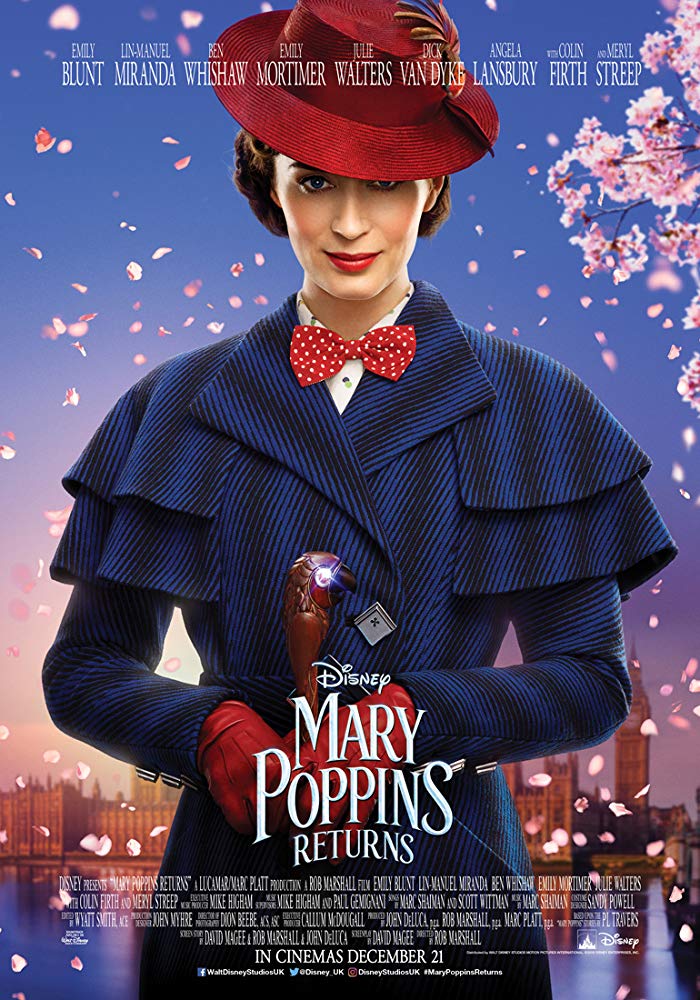 Mary Poppins Returns Movie Cover
