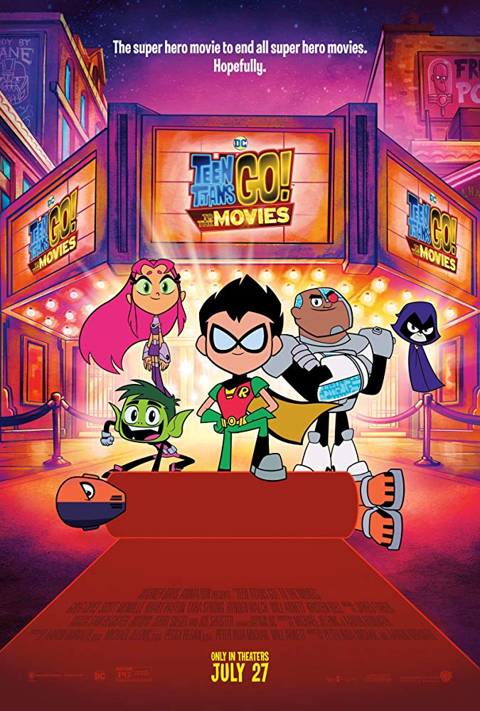 Teen Titans Go! To the Movies Movie Cover