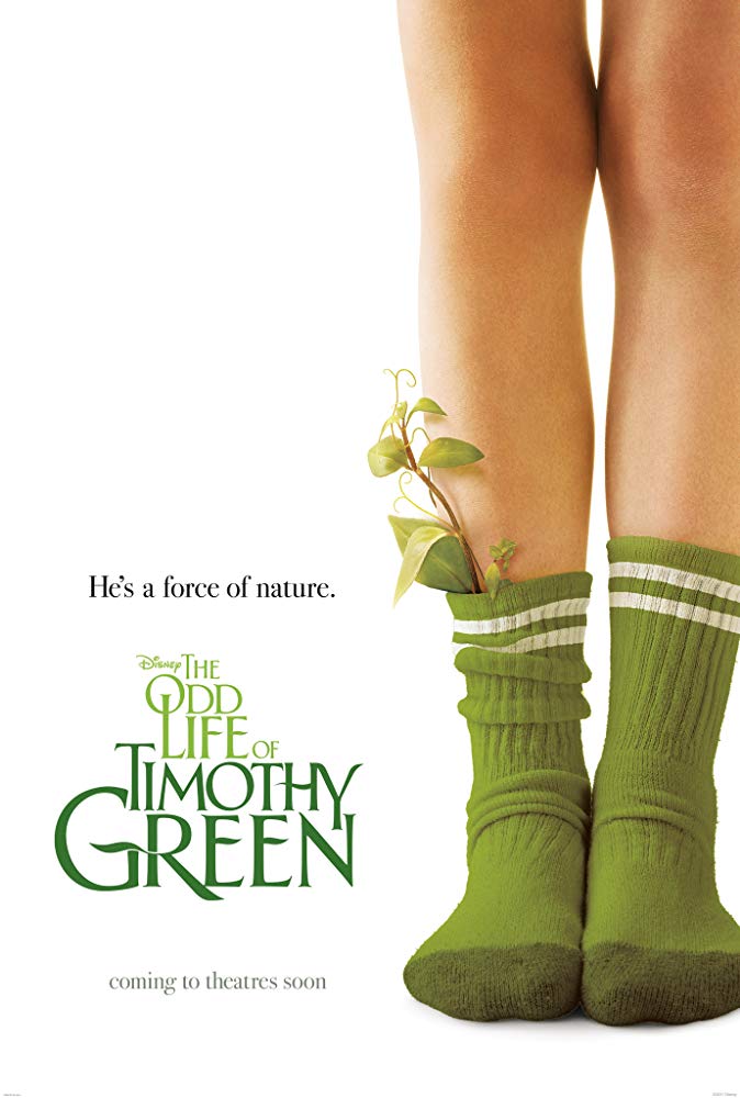 Odd Life of Timothy Green, The Movie Cover