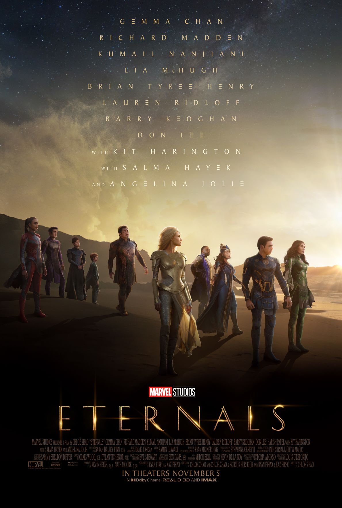 Eternals Movie Cover