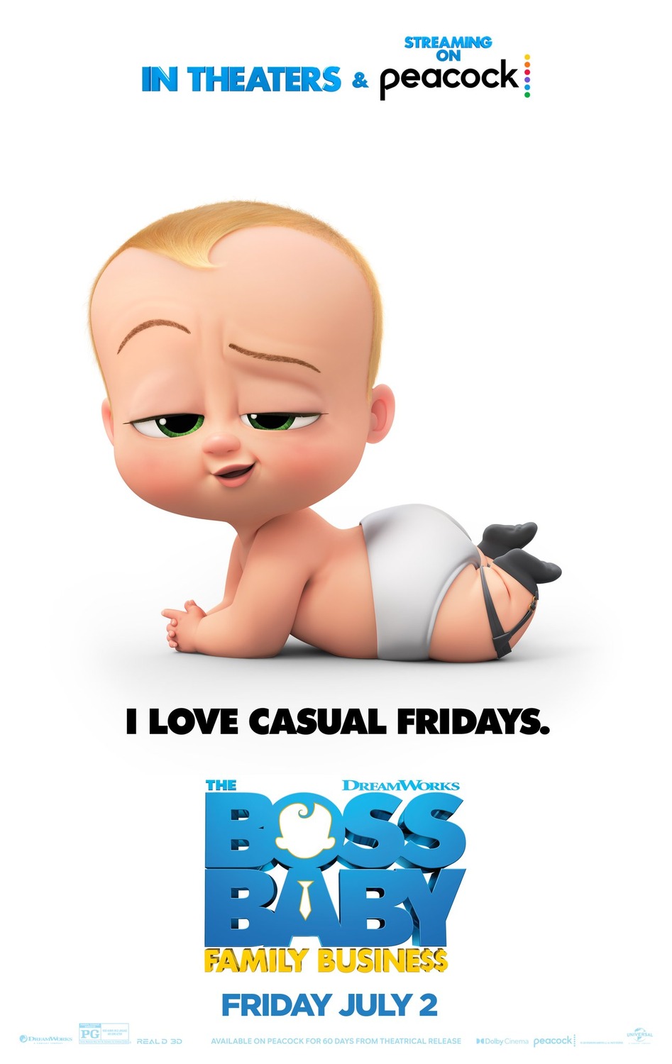 Boss Baby: Family Business, The Movie Cover