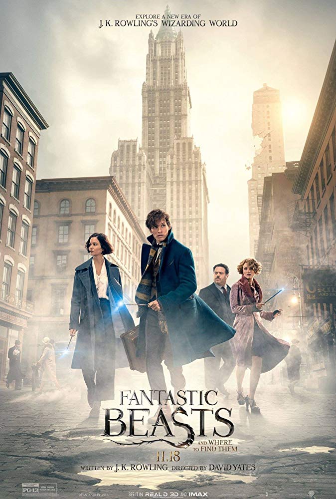 Fantastic Beasts and Where to Find Them Movie Cover