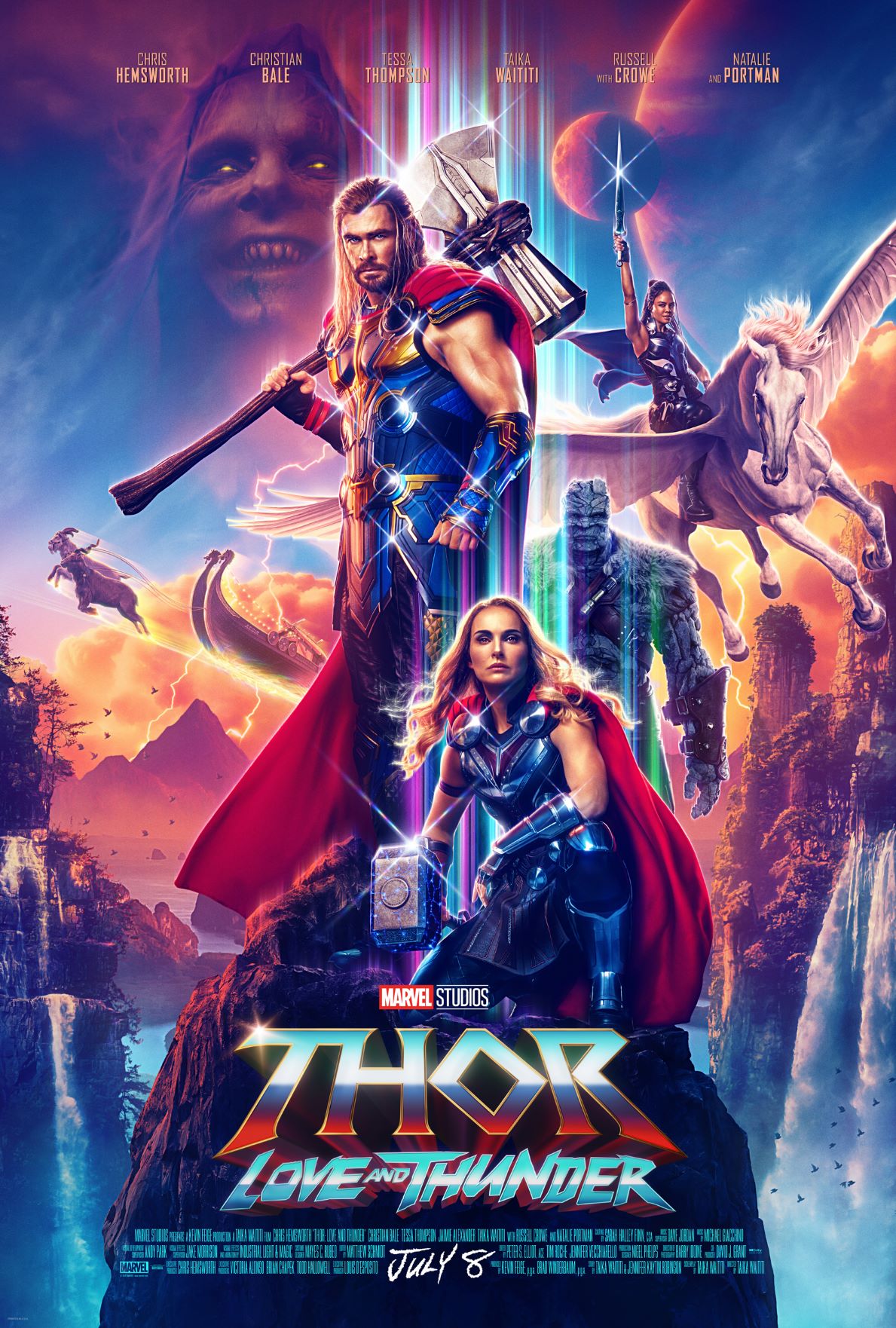 Thor: Love and Thunder Movie Cover