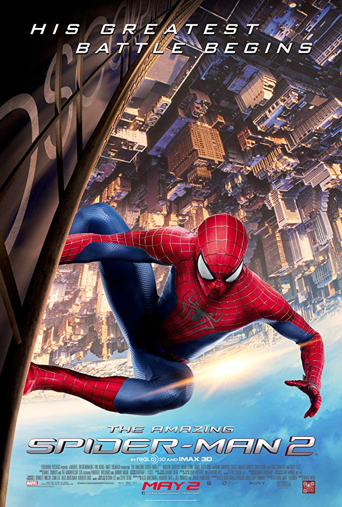 Spider-Man, The Amazing 2 Movie Cover