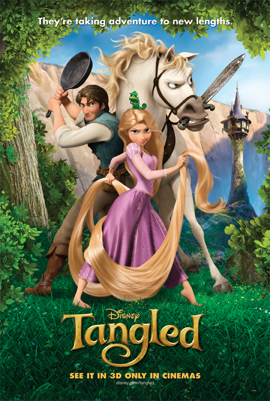 Tangled Movie Cover