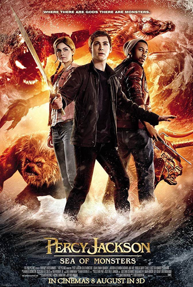Percy Jackson: Sea of Monsters Movie Cover