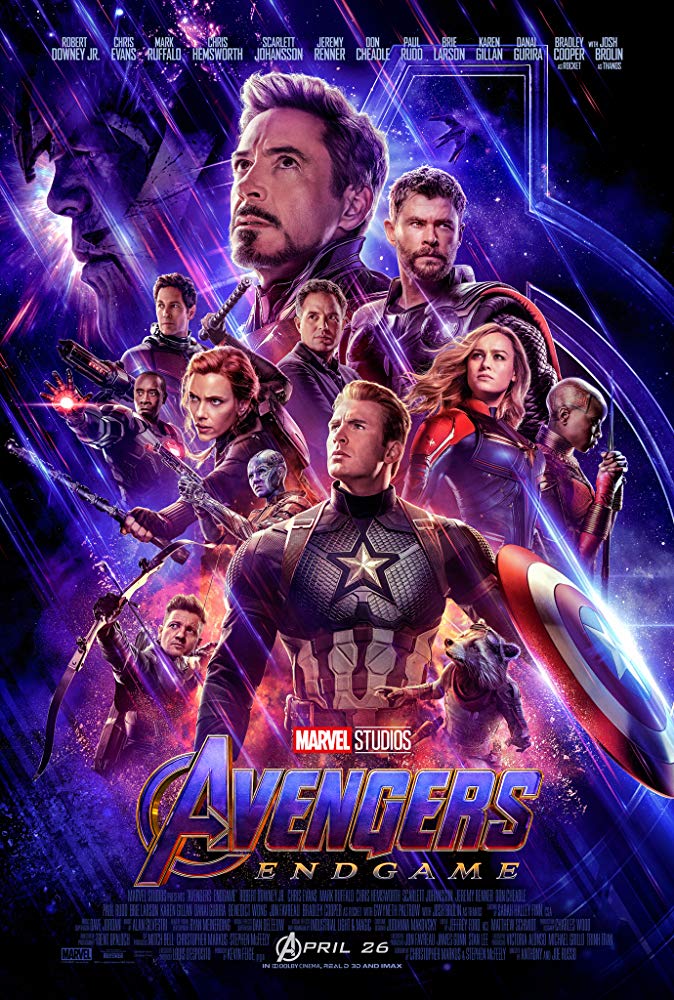 Avengers: End Game Movie Cover
