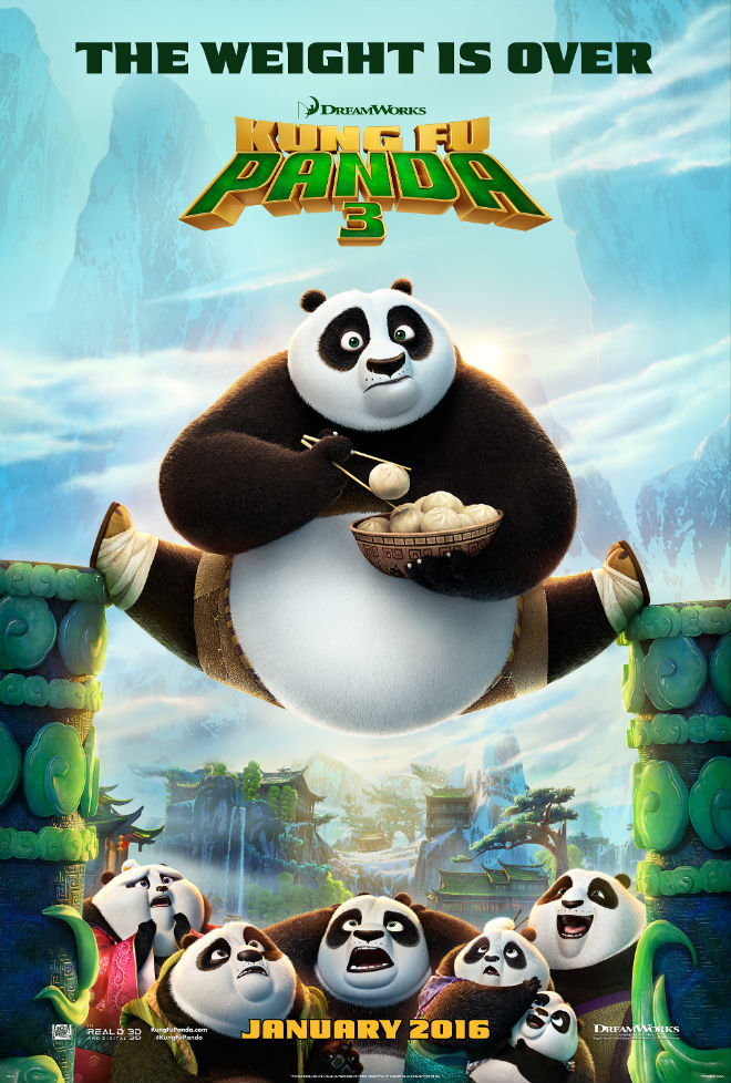 Kung Fu Panda 3 Movie Cover