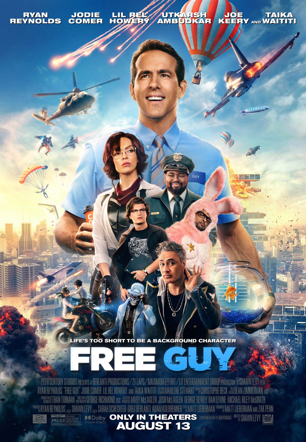 Free Guy Movie Cover