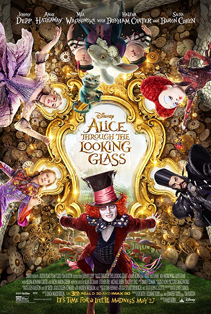Alice Through the Looking Glass Movie Cover