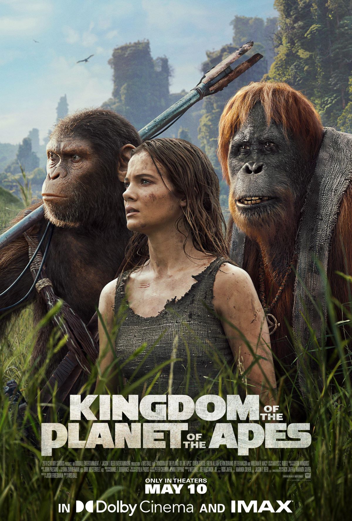 Kingdom of the Planet of the Apes Movie Cover