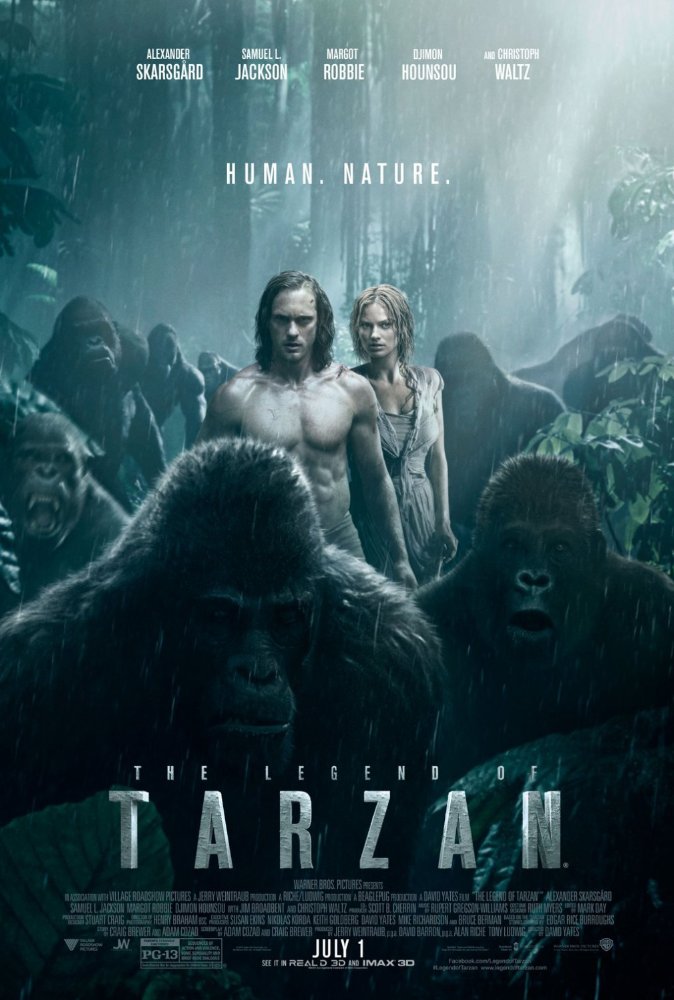 Legend of Tarzan, The Movie Cover