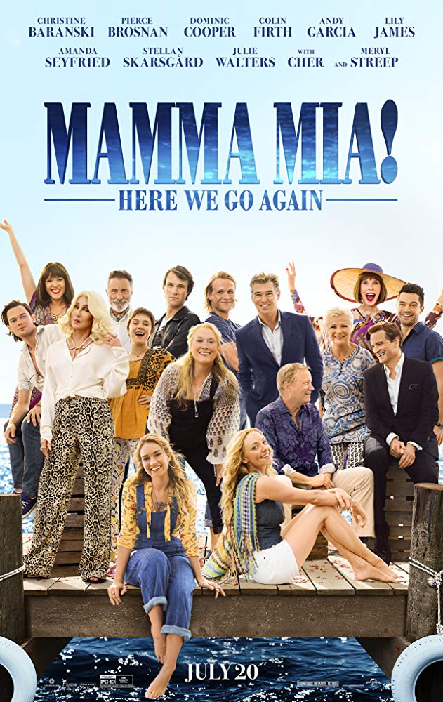 Mamma Mia! Here We Go Again Movie Cover