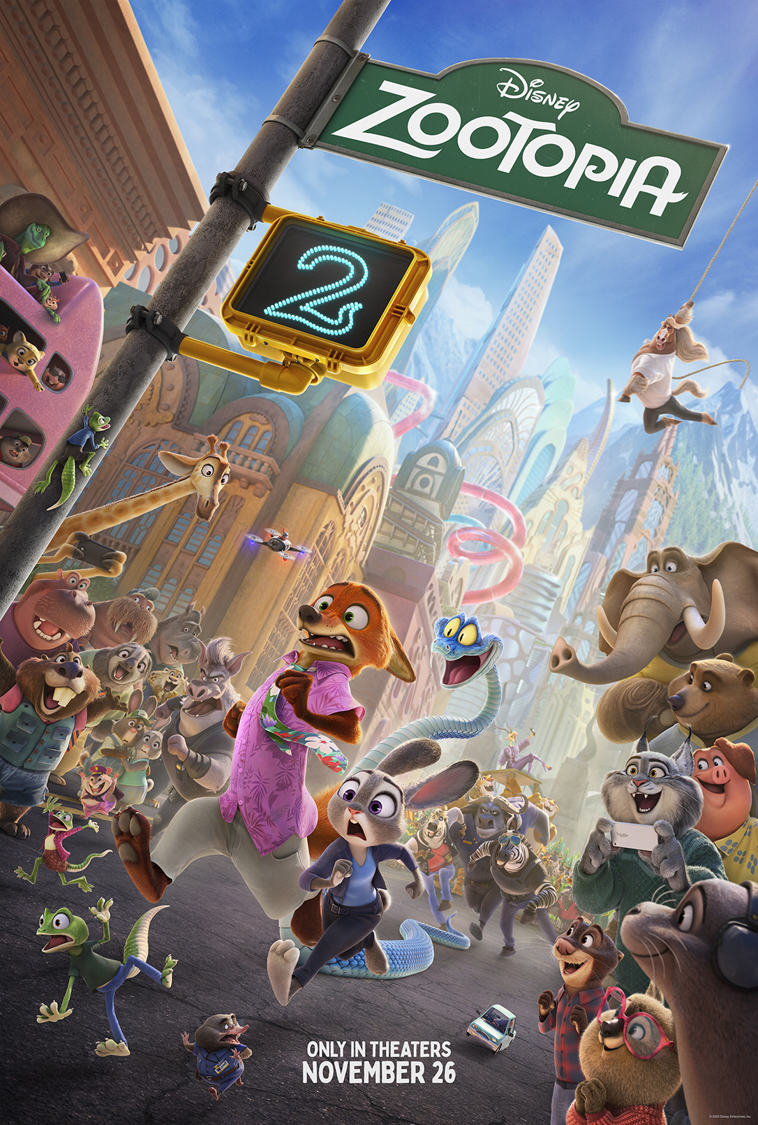 Zootopia 2 Movie Cover