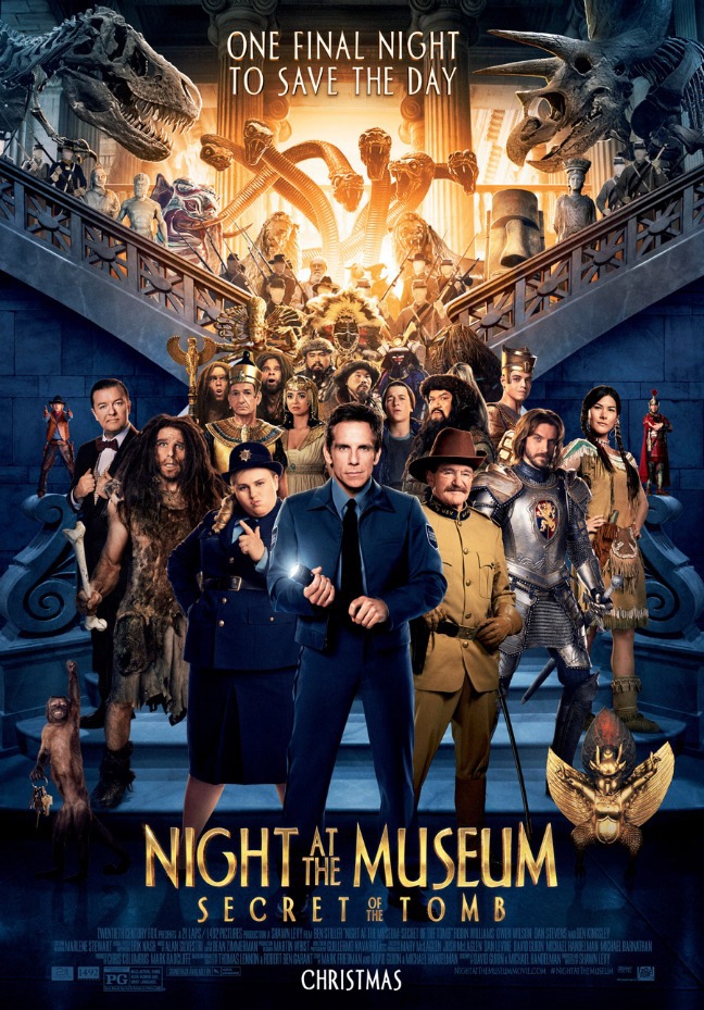 Night at the Museum: Secret of the Tomb Movie Cover